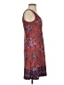 Mudd Print Burgundy Casual Dress Size XS - photo 4
