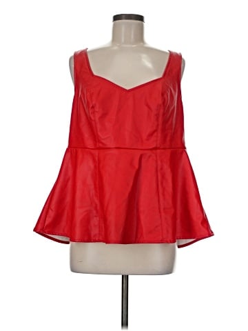 Torrid Faux Leather Top (view 1)