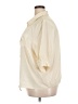Avenue Solid Ivory 3/4 Sleeve Button-Down Shirt Size 26 - 28 Plus - photo 5