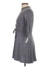 Lily Bleu Gray Casual Dress Size L - photo 5
