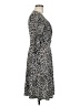 Leota Animal Print Black Casual Dress Size M - photo 4
