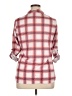 Doublju 100% Polyester Plaid Red 3/4 Sleeve Blouse Size 1X - photo 2