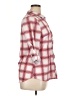 Doublju 100% Polyester Plaid Red 3/4 Sleeve Blouse Size 1X - photo 4
