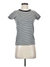 ALTERNATIVE Stripes Blue Short Sleeve T-Shirt Size S - photo 1