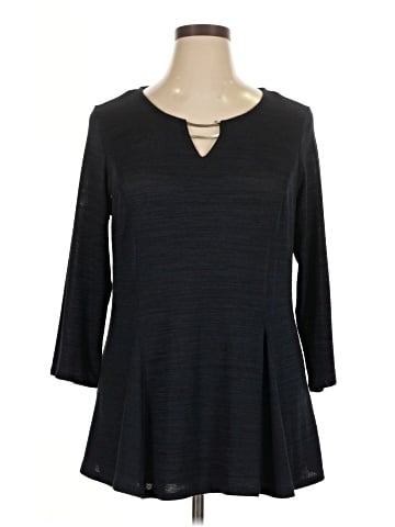 DressBarn 3/4 Sleeve T-Shirt (view 1)