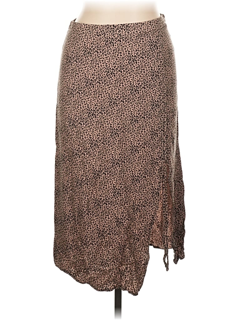 Pre-owned Urban Romantics Casual Skirt In Brown