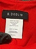 B. Darlin Red Cocktail Dress Size 9 - 10 - photo 7