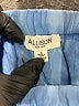 Allison 100% Cotton Tie-dye Blue Denim Skirt Size S - photo 4