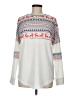 Unbranded Print White Pullover Sweater Size M - photo 1