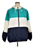 Elan Color Block Teal Windbreaker Size 1X - photo 1