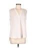 Vince Camuto Ivory Sleeveless Blouse Size M - photo 1
