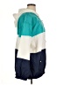 Elan Color Block Teal Windbreaker Size 1X - photo 4