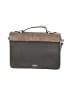 Botkier Color Block Gray Black Satchel One size - photo 3
