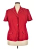 Mary McFadden 100% Polyester Red Blazer Size 18 - photo 1