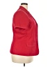 Mary McFadden 100% Polyester Red Blazer Size 18 - photo 4