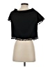Willow & Clay Black Short Sleeve Top Size S - photo 2