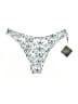 Zaful Print Ivory Swimsuit Bottoms Size L - photo 1