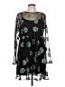 Unbranded 100% Polyester Black Cocktail Dress Size L (estimated) - photo 1