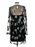 Unbranded 100% Polyester Black Cocktail Dress Size L (estimated) - photo 2