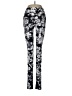Lululemon Athletica Print Black Leggings Size 6 - photo 1