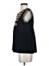THML Black Sleeveless Blouse Size S - photo 5