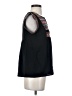 THML Black Sleeveless Blouse Size S - photo 4