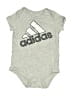Adidas Graphic Gray Short Sleeve Onesie 3-6 MO / 6 MO - photo 1