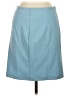Allegra K Solid Blue Formal Skirt Size S - photo 1