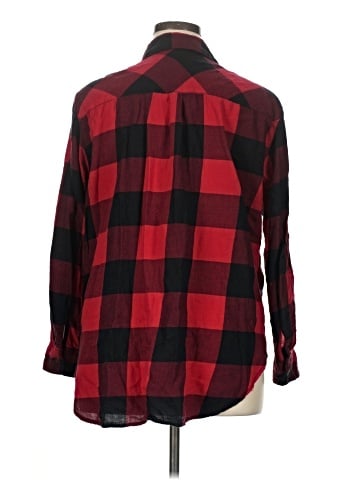 Faded Glory Long Sleeve Button-Down Shirt (view 2)