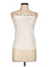 Aqua 100% Cotton Ivory Tank Top Size L - photo 1