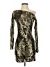 Le Superbe 100% Polyester Camo Green Cocktail Dress Size 0 - photo 1
