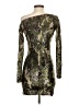 Le Superbe 100% Polyester Camo Green Cocktail Dress Size 0 - photo 2