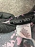 Emily West Floral Black Dress Size 6 - photo 3