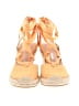 Stuart Weitzman Yellow Orange Wedges Size 6 - photo 2