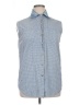 Assorted Brands 100% Cotton Blue Sleeveless Button-Down Shirt Size XL - photo 1