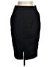 Express Solid Black Formal Skirt Size 6 - photo 2