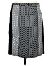 Yoana Baraschi Graphic Gray Formal Skirt Size 8 - photo 2