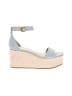 Veronica Beard Blue Wedges Size 8 1/2 - photo 1