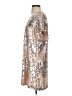 Unbranded 100% Polyester Metallic Silver Cocktail Dress Size S - photo 5