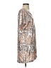 Unbranded 100% Polyester Metallic Silver Cocktail Dress Size S - photo 4