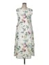 Assorted Brands Floral Ivory Casual Dress Size 1X - photo 1