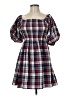 Maxwell and Geraldine Plaid Blue Casual Dress Size M - photo 1