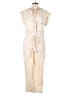 Free People 100% Cotton Solid Ivory Jumpsuit Size XS - photo 1