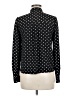 Forever 21 Polka Dots Black Long Sleeve Blouse Size M - photo 2