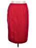 Mary McFadden 100% Polyester Solid Red Formal Skirt Size 18 - photo 1
