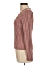 Shein Brown Long Sleeve Top Size 6 - photo 5