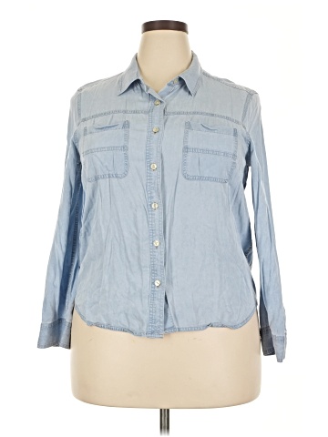 Jones New York Sport Long Sleeve Button-Down Shirt (view 1)