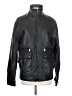 MICHAEL Michael Kors 100% Leather Black Leather Jacket Size S - photo 1