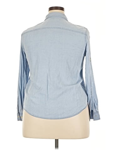 Jones New York Sport Long Sleeve Button-Down Shirt (view 2)
