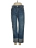 E3 by Etcetera Color Block Blue Jeans Size 4 - photo 1